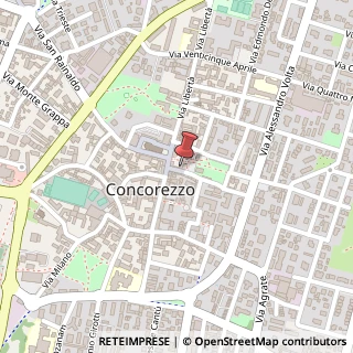 Mappa Piazza della Pace, 3, 20863 Concorezzo, Monza e Brianza (Lombardia)