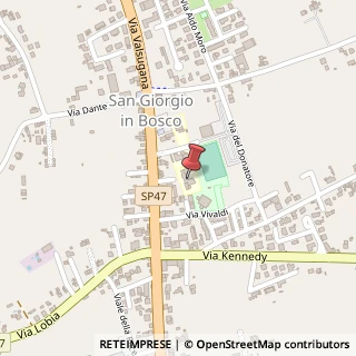 Mappa Via Valsugana, 111, 35010 San Giorgio in Bosco, Padova (Veneto)