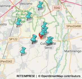 Mappa Via S. Rocco, 24059 Urgnano BG, Italia (2.72909)