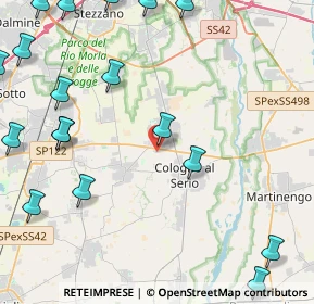 Mappa Via S. Rocco, 24059 Urgnano BG, Italia (6.406)