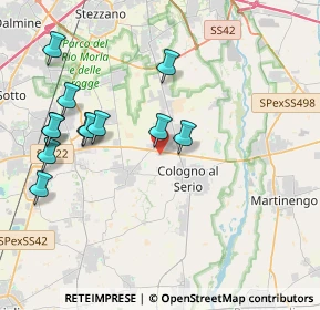 Mappa Via S. Rocco, 24059 Urgnano BG, Italia (4.205)