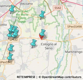 Mappa Via S. Rocco, 24059 Urgnano BG, Italia (5.08091)