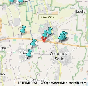 Mappa Via S. Rocco, 24059 Urgnano BG, Italia (1.87545)