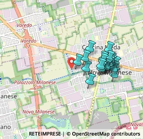 Mappa Piazza Salvo D'Acquisto, 20834 Nova Milanese MB, Italia (0.8035)