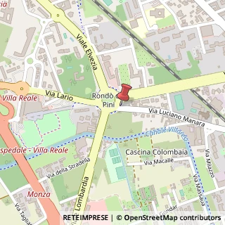 Mappa Piazzale Virgilio, 1, 20900 Monza, Monza e Brianza (Lombardia)