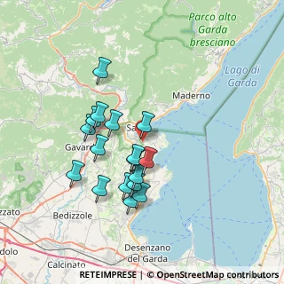 Mappa Via Santigaro, 25010 San Felice del Benaco BS, Italia (6.33059)