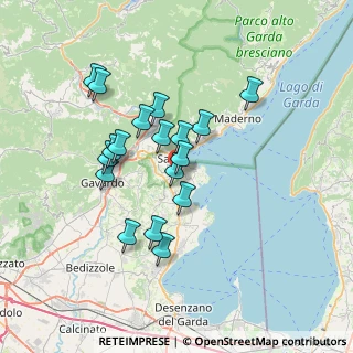 Mappa Via Santigaro, 25010 San Felice del Benaco BS, Italia (6.04722)