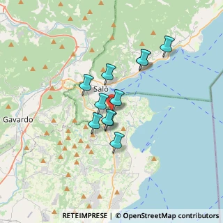 Mappa Via Santigaro, 25010 San Felice del Benaco BS, Italia (2.52909)
