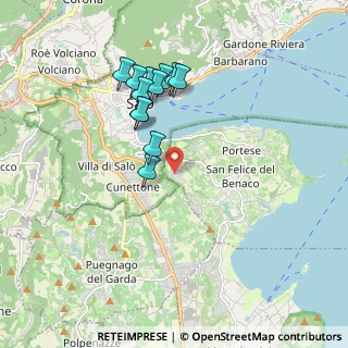 Mappa Via Santigaro, 25010 San Felice del Benaco BS, Italia (1.67083)