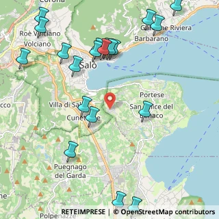 Mappa Via Santigaro, 25010 San Felice del Benaco BS, Italia (2.6985)