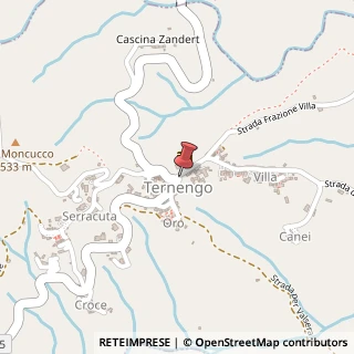 Mappa Frazione Oro, 2, 13844 Ternengo, Biella (Piemonte)