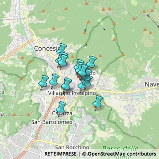 Mappa Via Sabbioncelli, 25073 Bovezzo BS, Italia (1.03444)