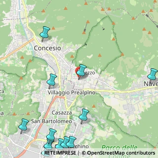 Mappa Via Sabbioncelli, 25073 Bovezzo BS, Italia (3.46923)