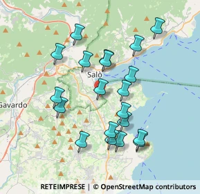 Mappa Via Santa Caterina, 25087 Salò BS, Italia (3.483)