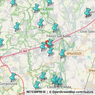 Mappa Via Giuseppe Zoia Grandazzi, 20056 Grezzago MI, Italia (5.99368)