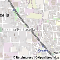 Mapa Caronno Pertusella