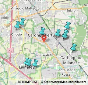 Mappa Centro Commerciale Tigros, 21042 Caronno Pertusella VA, Italia (2.06583)