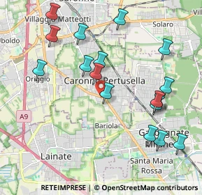 Mappa Centro Commerciale Tigros, 21042 Caronno Pertusella VA, Italia (2.18)