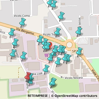 Mappa Centro Commerciale Tigros, 21042 Caronno Pertusella VA, Italia (0.13655)