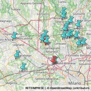 Mappa Centro Commerciale Tigros, 21042 Caronno Pertusella VA, Italia (9.3405)