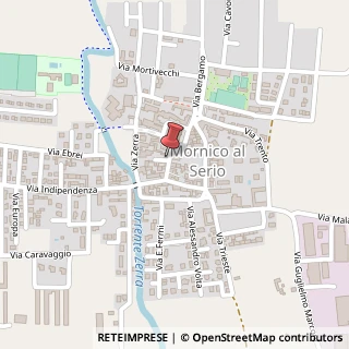 Mappa Via Roma, 12, 24050 Mornico al Serio, Bergamo (Lombardia)