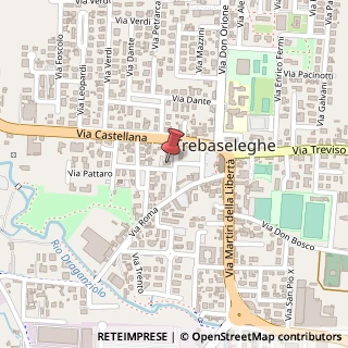Mappa Via Don Luigi Sturzo, 2, 35010 Trebaseleghe, Padova (Veneto)