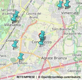 Mappa Via de Capitani, 20863 Concorezzo MB, Italia (2.41455)