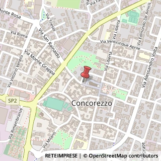 Mappa Via de Capitani, 8, 20863 Concorezzo, Monza e Brianza (Lombardia)