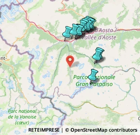 Mappa Località Degioz, 11010 Valsavarenche AO, Italia (14.022)