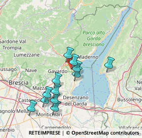 Mappa Via Don Pietro Minelli, 25087 Salò BS, Italia (13.46167)