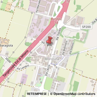 Mappa Via Trento, 66, 20871 Vimercate, Monza e Brianza (Lombardia)