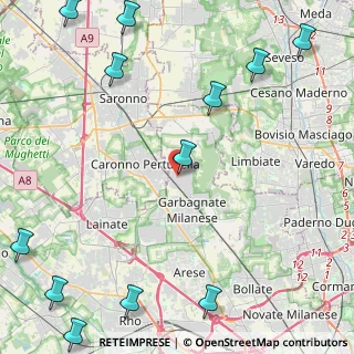 Mappa Via Trieste, 20031 Cesate MI, Italia (6.7625)