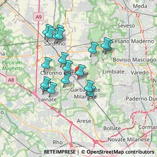 Mappa Via Trieste, 20031 Cesate MI, Italia (3.42833)