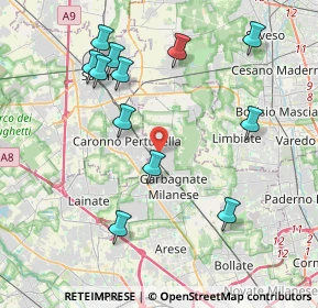 Mappa Via Trieste, 20031 Cesate MI, Italia (4.27667)