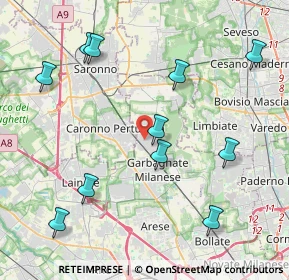 Mappa Via Trieste, 20031 Cesate MI, Italia (4.64091)