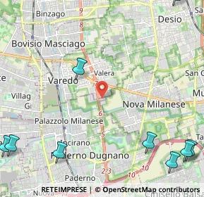 Mappa Via Bergamo, 20037 Paderno Dugnano MI, Italia (3.67818)