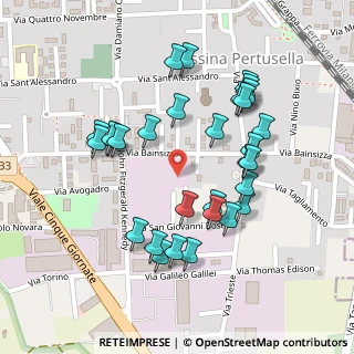 Mappa Via San Giovanni Bosco, 21042 Caronno Pertusella VA, Italia (0.23367)