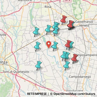 Mappa Via VII Pontieri, 35016 Piazzola sul Brenta PD, Italia (7.495)