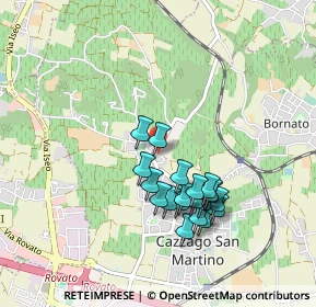 Mappa Via Papa Paolo VI, 25046 Cazzago San Martino BS, Italia (0.803)