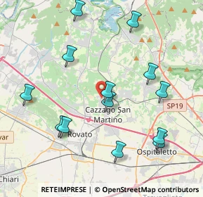 Mappa Via Papa Paolo VI, 25046 Cazzago San Martino BS, Italia (4.31769)