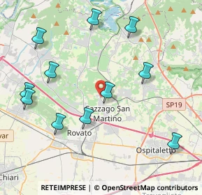 Mappa Via Papa Paolo VI, 25046 Cazzago San Martino BS, Italia (4.60636)