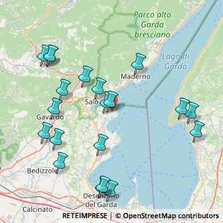 Mappa Via delle Gere, 25010 San Felice del Benaco BS, Italia (9.567)