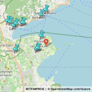 Mappa Via delle Gere, 25010 San Felice del Benaco BS, Italia (2.69333)