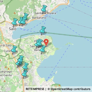 Mappa Via delle Gere, 25010 San Felice del Benaco BS, Italia (2.58733)