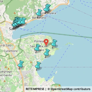 Mappa Via delle Gere, 25010 San Felice del Benaco BS, Italia (2.844)
