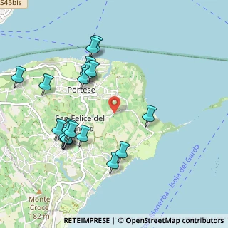 Mappa Via delle Gere, 25010 San Felice del Benaco BS, Italia (1.0585)