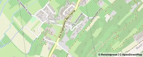 Mappa Caprino Veronese