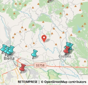 Mappa Frazione Borgonuovo, 13844 Piatto BI, Italia (5.73818)