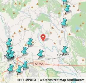 Mappa Frazione Borgonuovo, 13844 Piatto BI, Italia (6.59111)