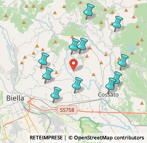 Mappa Frazione Borgonuovo, 13844 Piatto BI, Italia (3.80545)
